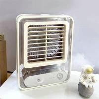 ราคา vivi lifestyle พัดลมไอเย็นเป่าลมแรงสุด ๆพัดลมไอน้ำเย็น พัดลมไอน้ำ พัดลมไอเย็นตั้งโต๊ะ เพิ่มความชื้น พัดลมตั้งโต๊ะ SprayCold Fan พัดลม USB (19044639912)