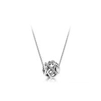 ราคา ส่งจากกรุงเทพ Pandora เงิน925 สร้อยคอ สร้อยคอกาแล็กซี่ Openwork Galaxy Necklaceของขวัญสำหรับคนพิเศษ ของแท้ 100 (16924732252)