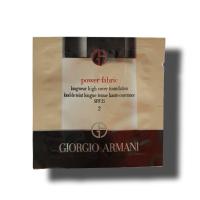 ราคา รองพื้นปกปิดขั้นสุดสัมผัสแบบแมทท์Giorgio armani power fabric foundation ซอง1ml (16003673455)