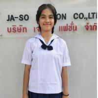 ราคา เสื้อคอทหารเรือ ชุดนักเรียน เสื้อนักเรียน ม ต้น เสื้อนักเรียนหญิง (18455571709)