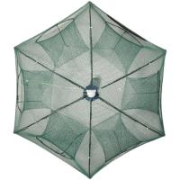 ราคา มุ้งดักกุ้ง ร่มดักกุ้ง 6 ช่อง 6 ทิศทาง ขนาด 15x59x6 ซม แบบมัดปาก หลุม ที่ดักกุ้ง ที่ดักปลา ที่จับกุ้ง ดักกุ้ง จับปลา งานดี พับเก็บง่าย (14286277904)