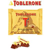 ราคา Toblerone Tiny Mini Milk Chocolate ช็อคโกแลต ทอปเบอโรนมินิ รสนม ขนาด 200 กรัม ขนมนำเข้า (11358566907)