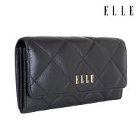 ราคา ELLE BAG QUITING WALLET กระเป๋าสตางค์ หนังวัวแท้ EWW163 (19676447211)