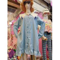 ราคา Plus size เดรสลายสก็อตสาวอวบ เสื้อผ้าแฟชั่นผู้หญิงอ้วน น่ารัก โซคิ้วท์ รุ่น ด โมเม R73 (20552352239)