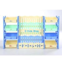 ราคา ชั้นวางหนังสือเด็ก ชั้นวางหนังสือ พร้อมชั้นเก็บของเล่นชุดใหญ่ 2ด้าน ซื้อ1ได้ถึง3 (11678358461)