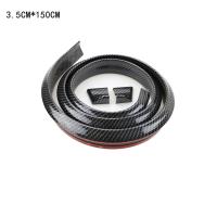 ราคา สปอยเลอร์ยาง ยางติดสปอยเลอร์หลัง ลิ้นยาง 3 5cm ทรงตูดเป็ด SAMURAI ซามูไร ลายเคฟล่า Wing Roof Spoiler (20267585645)