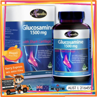 ราคา ของแท้ 100 Auswelllife Glucosamine 1500mg with Shark Cartilage กลูโคซามีน หมดปัญหา ปวดเข่า ปวดข้อ กระดูกสันหลัง ปวดหลังเพิ่มมวลกระดูก 1 กล่อง x 60 แคปซูล (20557409173)