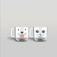ราคา Ocean ชุดแก้วกาแฟ HAPPY PAWS DOGGY KITTY (20683229261)