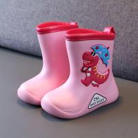 ราคา รองเท้าบูทกันฝนสำหรับเด็ก รองเท้ากันฝนสำหรับเด็กชายและเด็กหญิงกันน้ำน้ำหนักเบากันลื่นที่คลุมรองเท้ากันฝน (19224470820)