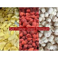 ราคา set3อร่อย ฟรีซดรายพรีเมี่ยม ทุเรียนA30g มังคุด30g สตรอเบอรี่50g (20642960986)