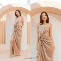 ราคา Redcarpetbkk รุ่น Margus Dress เดรสยาว ชุดราตรี ชุดออกงาน ชุดเพื่อนเจ้าสาว เดรสไปงานแต่ง เดรสไหล่เฉียง เดรสไหล่เดียว สายเปียถัก (17461706766)