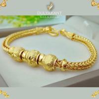 ราคา สร้อยข้อมือ เศษทองคำแท้ ลายสี่เสาคั่นโอ่ง หนัก 1 บาท ไซส์ 6 8 นิ้ว 1 เส้น T154 (11090367926)