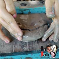 ราคา ดินปั้นเซรามิค 1 kg ดินขาว ดินขาวสำหรับงานปั้น ดินปั้นมือ ปั้นเครื่อง Kaolin Clay handcralf ดินขาวลำปาง ดินปั้นสำหรับเด็ก ดินปั้นราคาถูก (19788654325)