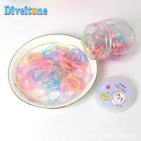 ราคา ยางมัดผมเด็กเล็ก ยางรัดผมวงเล็ก ยางมัดผมแบบกระปุก สำหรับเด็ก1 3ขวบ ขนาด1 5ซม (18926604686)