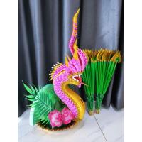 ราคา ต้นกฐินพญานาคต้นผ้าป่าต้นกฐิน งานริบบิ้น พร้อมไม้เสียบ พร้อมถาดสีทอง สวยละเอียดใหญ่อลังการ (15311899920)