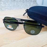 ราคา แว่นตาชาย แว่น AO 8054 UV 400 แว่นตาแฟชั่น แว่นกันแดด เลนส์ Polarized กรอบเต็มสีดำขาตรง เลนส์กระจก พร้อมกล่องใส่แว่นแบบพกพา พร้อมส่ง (17821495693)