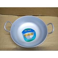 ราคา กระทะ กระทะแขก 2 หู อย่างหนา ตรา 3A ขนาด 28 CM กระทะโดนัท กระทะทอดขนม อลูมิเนียม 2 หู กะทะขนาดเล็ก (7814112205)