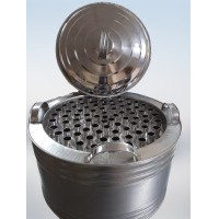 ราคา ถังไอติม 100 หลอด ที่ทำไอติม พร้อมฝาปิด วัสดุสแตนเลส เครื่องทำไอติมหลอด ถังไอติมหลอด เครื่องทำน้ำแข็ง 1 ถัง (5165628937)