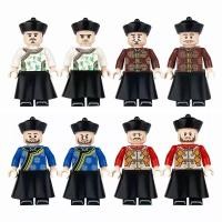 ราคา เลโก้ lego ขุนนางจีน 8ตัว สมัยราชวงศ์ชิง ซ่ง ฮั่น ชุด8ตัว (16652694179)