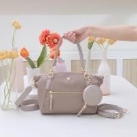 ราคา พร้อมส่ง KEEP รุ่น KANNY with zipper กระเป๋าถือ สะพาย ผ้าไนลอนนาโนกันน้ำ (18678926313)