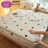 ราคา ผ้าปูที่นอนผ้าลื่น ผ้าปูที่นอนสีพื้น ผ้าปูที่นอน แบบชิ้นเดียว ผ้าคลุมเตียงกำมะหยี่ ผ้าคลุมเตียงกำมะหยี่ปะการัง ผ้าคลุมเตียงกันลื่น (19548802696)