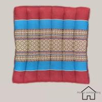 ราคา เบาะรองนั่ง เบาะรองนั่งลายขิด OTOP เบาะรองนั่งลูกฟูกลายขิดขนาด 40x38x6 cm ใส้นุ่นแท้ 100 (20566753900)