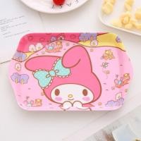 ราคา ถาดเมลามีน ลายการ์ตูน 21cm 30cm ถาดขนม ผลไม้ จาน ถาดคิตตี้ เมโลดี้ น่ารัก Kitty Melamine Tray (17448074646)