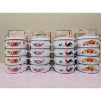 ราคา ปิ่นโต บุษบา 14 4cm ตราเพนกวิน ปิ่นโตไปวัด คละลาย (14641344966)