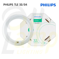 ราคา Philips หลอดนีออนกลม 32W TL E 32 54 แสงเดย์ไลท์ 6500K Circular Fluorescent ขั้วหลอดมาตรฐาน G10q T9 ของแท้ (20216110281)