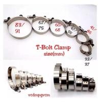 ราคา เข็มขัดสแตนเลส รัดท่อยางซิลิโคน stainless T Bolt สำหรับ ท่อยาง 1 6 2 2 2 2 5 2 7 3 3 2 4 นิ้ว รัดท่อยางเทอร์โบ มีขนาดให้เลือก (12482175881)