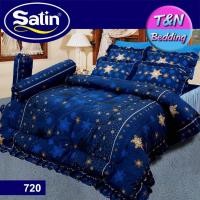 ราคา TeeBed Satin ชุดผ้าปู ผ้านวม 6 ฟุต 6 ชิ้น ซาติน ลาย 720 Satin2017 (405208484)