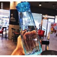 ราคา I Furniture store กระบอกน้ำแก้วแบบใส A300 แก้วคริสตัล 420ML กระติกน้ำ ขวดแก้วคริสตัล มีให้เลือก 5 สี (20310303467)