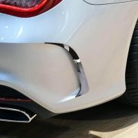 ราคา 1คู่พลาสติก ABS รถด้านหลังกันชนด้านข้าง Vent ตกแต่งสำหรับ Mercedes Benz W117 CLA200 CLA250 CLA45 AMG 2014 2018 (16732570442)