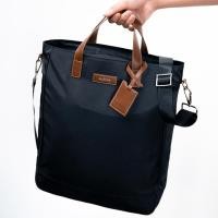 ราคา Archive Hoxton Nylon Tote Navy Tan กระเป๋า Tote Bag สะพายข้างผ้าไนลอนกันน้ำป้ายหนังวัวแท้ (20671030808)