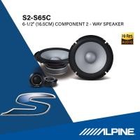 ราคา Alpine ลำโพง S2 S65C SL00066D01 รุ่นใหม่ S2 series ขนาด 6 5 นิ้ว COMPONENT 2 WAY SPEAKER ลำโพงชุดเริ่มต้นแบบ Hi Res เสียงเพราะสำหรับคนรักเสียงเพลง (20674021118)