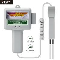 ราคา yieryi PC101 เครื่องวัดค่าน้ำคลอรีน Chlorine Meter เช็คค่าวัดคลอรีนใน สระว่ายน้ำ น้ำดื่ม บ่อน้ำ สปา ตรวจค่า PH และ C12 วัดค่ากรด ด่าง (20632449669)