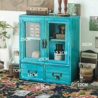 ราคา ชั้นวางน้ำหอมสำหรับโต๊ะเครื่องแป้ง Zakka กล่องเก็บแก้วใส่เครื่องสำอางบนโต๊ะไม้สไตล์วินเทจสำหรับโต๊ะทำงาน (11011765049)