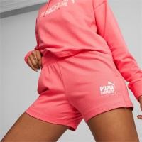 ราคา PUMA BASICS กางเกงวอร์มขาสั้นผู้หญิง Summer Splash สีชมพู APP 67710763 (19298732803)