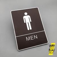 ราคา WHPH Shop ป้ายห้องน้ำ มินิมอล ติดตั้งเองได้ ป้ายร้านกาแฟ ป้ายห้องน้ำชาย ป้ายห้องน้ำหญิง (19358757158)