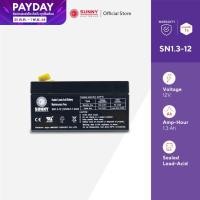 ราคา ซื้อ 2 แถม 1 SUNNY เเบตเตอรี่เเห้ง SLA 12V 1 3Ah รุ่น SN1 3 12 Battery Sealed Lead Acid เหมาะสำหรับไฟสำรองฉุกเฉิน UPS ระบบเตือนภัย (20698028951)