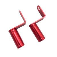 ราคา บาร์สั้น 1คู่ ทักแชทรับส่วนลด ขาจับ CNC ยึดรูกระจกรถมอเตอร์ไซค์ บาร์จับโทรศัพท์ ขาจับโทรศัพท์มอเตอร์ไซค์ (12237154421)