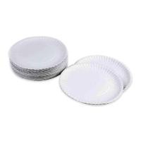 ราคา เอโร่ จานกระดาษเทาขาว 7 นิ้ว แพ็ค 100 ใบ aro Paper Plate 7 100 Pcs (8312504085)