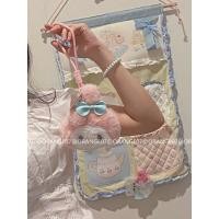 ราคา กระเป๋าสตางค์ กระเป๋าใส่เหรียญ sanrio วัสดุขน ห้อยมือได้ พร้อมส่ง (20040409055)