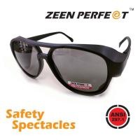 ราคา แว่นตาเซฟตี้ นิรภัย Safety Side Guard ZEEN PERFECT High Quality Aviator Style ผ่านมาตราฐาน ANSI Z87 1 American Standard มีกระบังข้าง กัน UV400 สามารถถอดเปลี่ยนเลนส์ได้ (510852889)