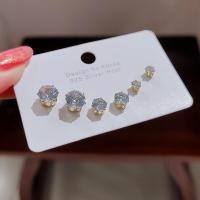 ราคา ZH ชุดต่างหูรูปหงส์สำหรับผู้หญิงชุดต่างหูต่างหูเม็ดสีเงินสำหรับงานเลี้ยงแฟชั่น (11070540996)