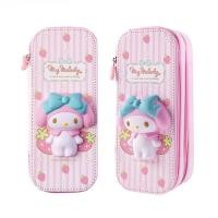 ราคา พร้อมส่ง กระเป๋าดินสอ สกุชชี่ 3D Sanrioแท้ หน้านิ่มๆ กดเล่นได้ กล่องดินสอ 3ชั้น น่ารัก ลายการ์ตูน คิตตี้ Cinnamoroll (19615913669)