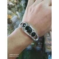 ราคา กำไลข้อมือผู้หญิง กำไลชุดไทย พลอยนิลดำ (6162264099)