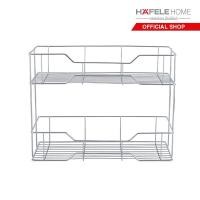 ราคา HAFELE อุปกรณ์เสริมชุดครัว ตะแกรงใส่ของ 2 ชั้น ติดผนัง ขนาด กxลxส 408x150x300 มม (14346782560)