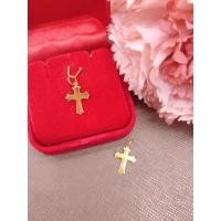 ราคา จี้ไม้กางเขนทองคำแท้ 75 มีใบรับประกันสินค้า (18902578562)