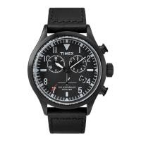 ราคา Timex TW2R12700 WATERBURY TRADITIONAL นาฬิกาข้อมือผู้ชาย สายหนัง สีดำ (18318018500)